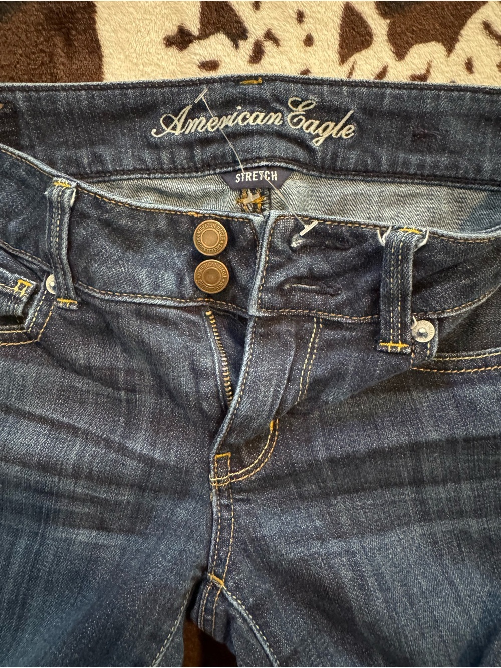 American Eagle Artist Dark Wash Stretch Jeans NWOT